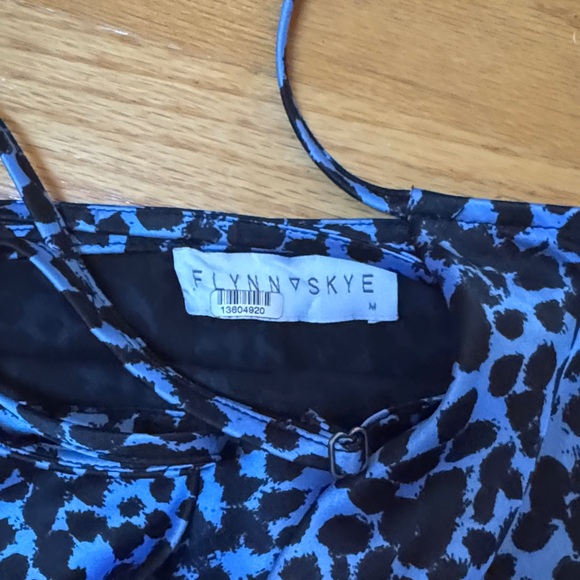 FLYNN SKYE• blue slip dress - Picture 5 of 7